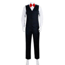 Movie Saw Jigsaw Killer John Kramer Black Suit Party Carnival Halloween Cosplay Costume