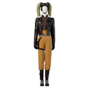 Movie Star Wars Ahsoka Tano Women Brown Outfits Halloween Carnival Suit Cosplay Costume