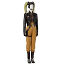 Movie Star Wars Ahsoka Tano Women Brown Outfits Halloween Carnival Suit Cosplay Costume
