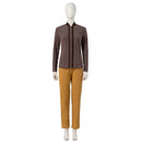 Movie Star Wars Ahsoka Tano Women Brown Outfits Halloween Carnival Suit Cosplay Costume