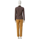 Movie Star Wars Ahsoka Tano Women Brown Outfits Halloween Carnival Suit Cosplay Costume