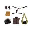 Movie Star Wars Ahsoka Tano Women Brown Outfits Halloween Carnival Suit Cosplay Costume
