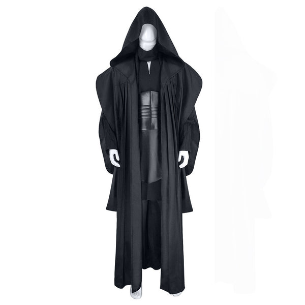 Movie Star Wars Darth Maul Black Outfits Party Carnival Halloween Cosplay Costume