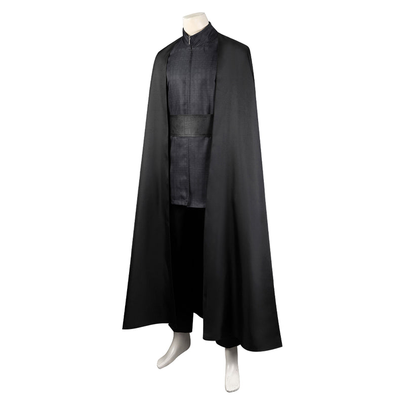 Movie Star Wars: The Last Jedi Kylo Ren Black Outfits Halloween Carnival Suit Cosplay Costume