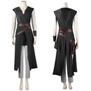 Movie Star Wars: The Last Jedi Rey Adult Grey Outfits Party Carnival Halloween Cosplay Costume