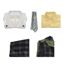 Movie The Batman Jerome  White Tuxedo Outfits Party Carnival Halloween Cosplay Costume