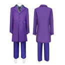 Movie The Dark Knight Joker Kids Boys Purple Outfits Party Carnival Halloween Cosplay Costume