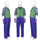 Movie The Dark Knight Joker Kids Boys Purple Outfits Party Carnival Halloween Cosplay Costume