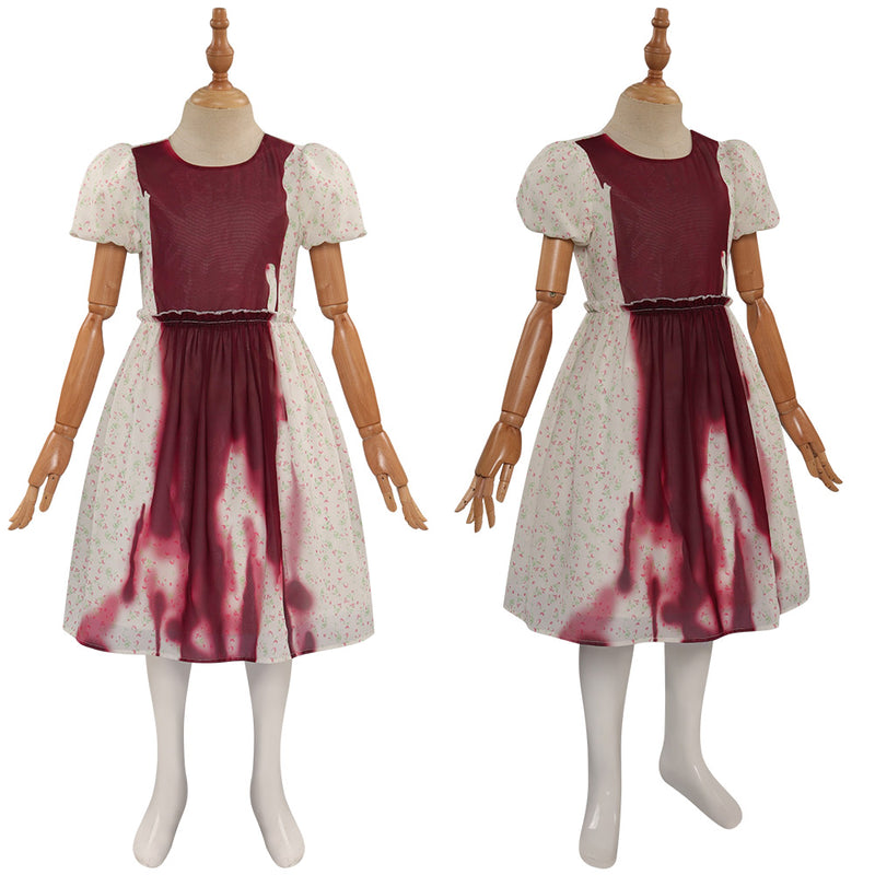 Movie The Exorcist Katherine Dress Outfits Halloween Carnival Cosplay Suit