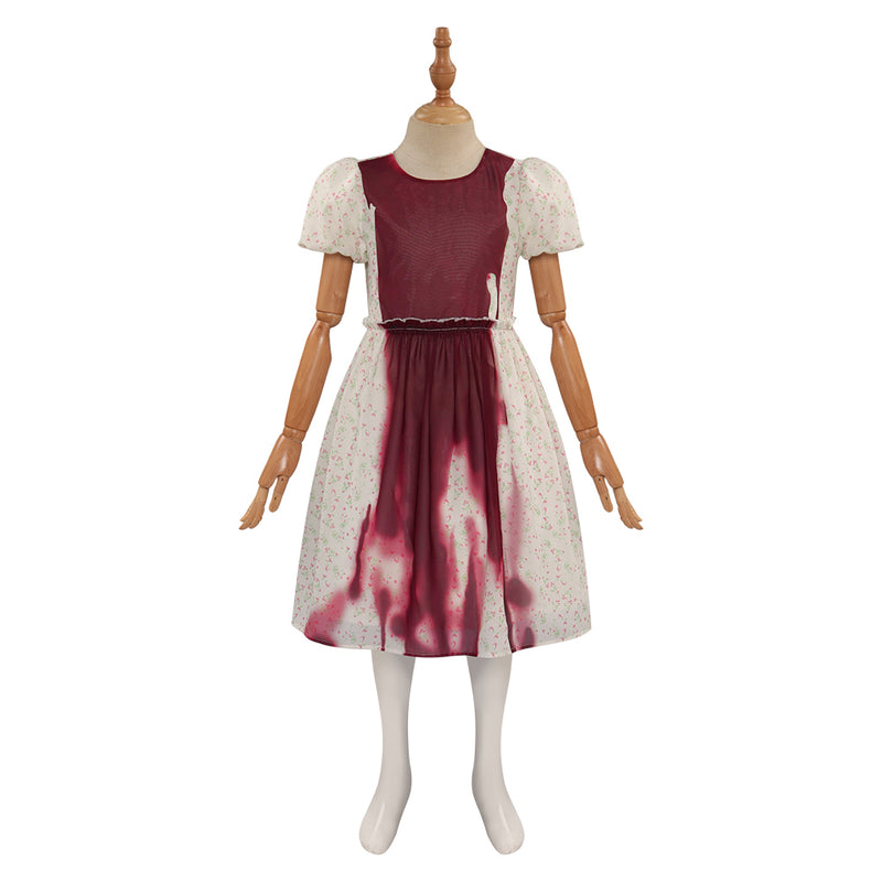 Movie The Exorcist Katherine Dress Outfits Halloween Carnival Cosplay Suit