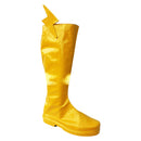 Movie The Flash Barry Allen Yellow Shoes Boots Halloween Costumes Accessory Made