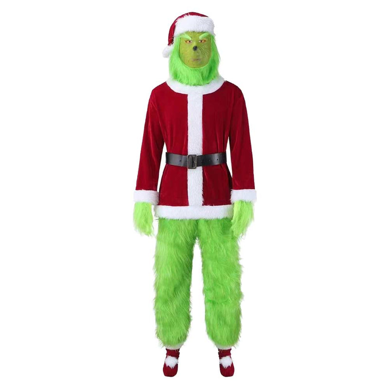 Movie The Grinch Outfits Party Carnival Halloween Cosplay Costume
