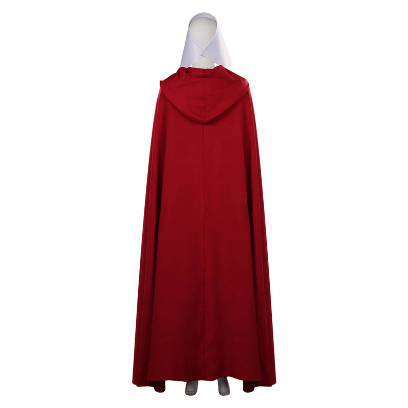 Movie The Handmaid's Tale Red Women Dress Outfits Party Carnival Halloween Cosplay Costume