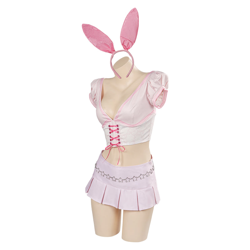 Movie The House Bunny Shelley Darlingson Original Design Bunny Girl Outfits Party Carnival Halloween Cosplay Costume