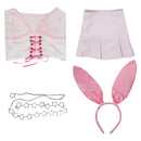 Movie The House Bunny Shelley Darlingson Original Design Bunny Girl Outfits Party Carnival Halloween Cosplay Costume