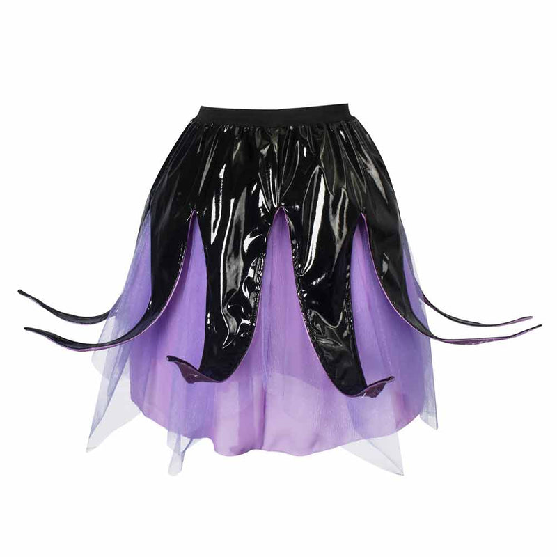 Movie The Little Mermaid Kids Children Ursula Skirt Outfits Cosplay Costume
