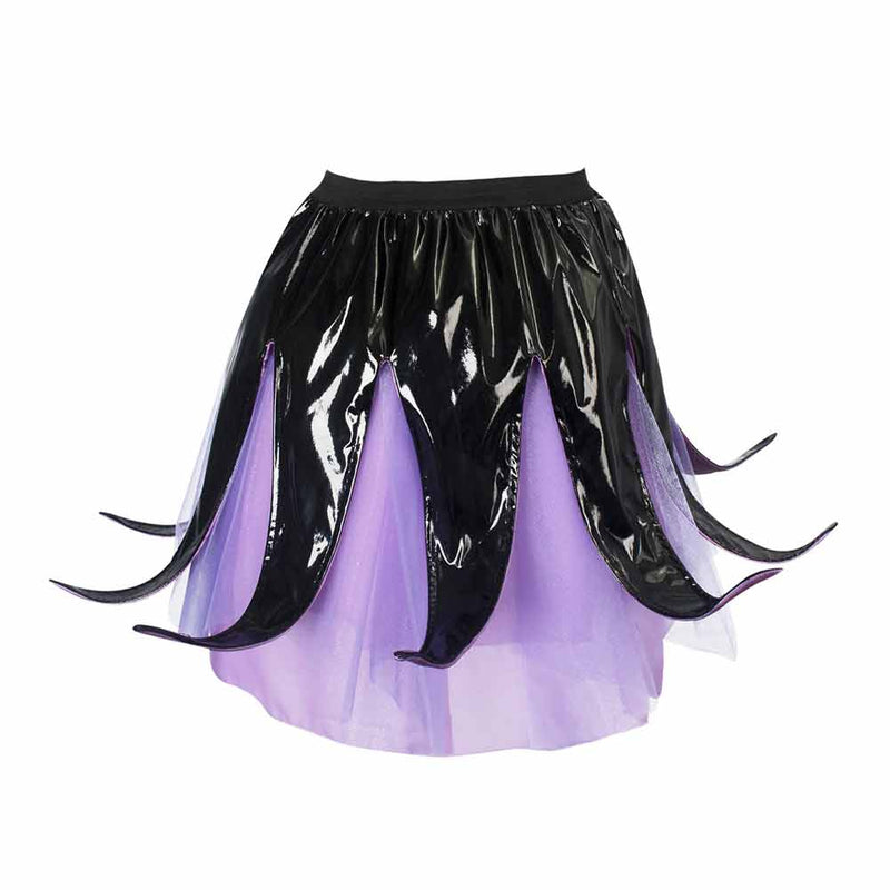 Movie The Little Mermaid Kids Children Ursula Skirt Outfits Cosplay Costume