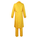 Movie The Mask Jim Carrey Yellow Uniform Outfits Party Carnival Halloween Cosplay Costume