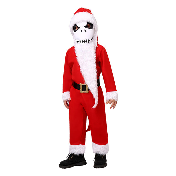 Movie The Nightmare Before Christmas Jack Skellington Christmas Outfits Halloween Party Carnival Cosplay Costume
