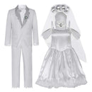 Movie Tim Burton‘s Corpse Bride Emily White Women Dress Party Carnival Halloween Cosplay Costume