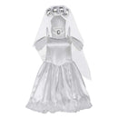 Movie Tim Burton‘s Corpse Bride Emily White Women Dress Party Carnival Halloween Cosplay Costume