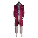 Movie Wonka Wine Red Outfits Party Carnival Halloween Cosplay Costume