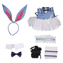My Dress-Up Darling Kitagawa Marin Blue Sexy Anime Playboy Bunny Girl Party Carnival Halloween Cosplay Costume