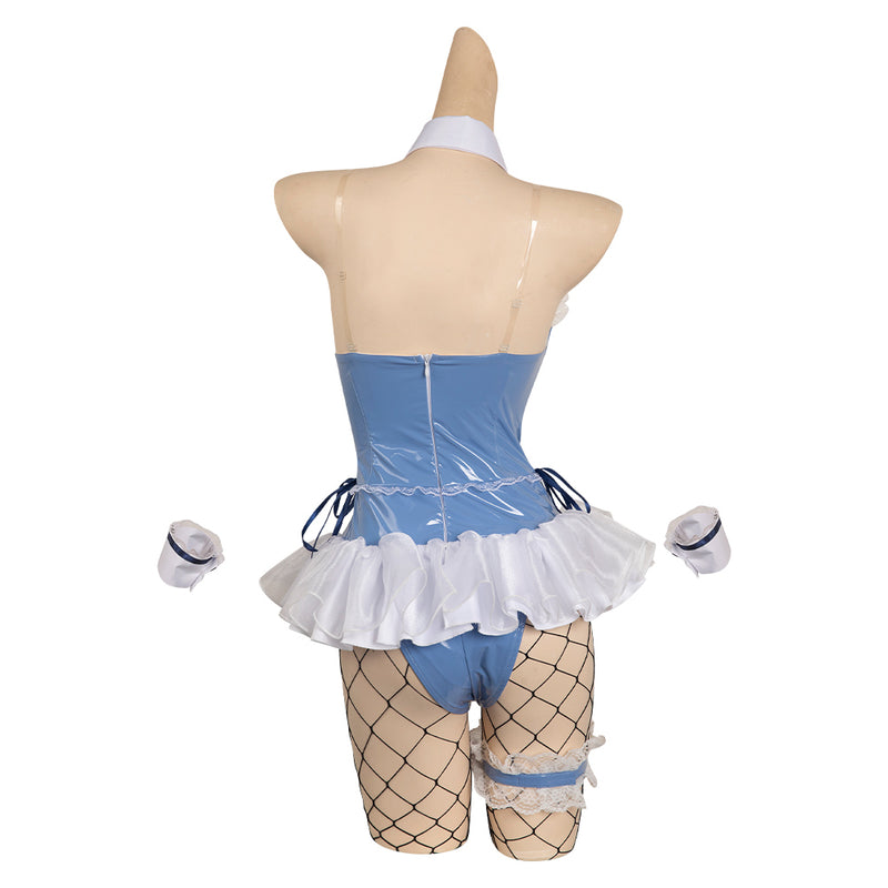 My Dress-Up Darling Kitagawa Marin Blue Sexy Anime Playboy Bunny Girl Party Carnival Halloween Cosplay Costume