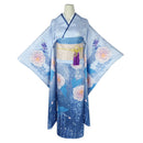 My Happy Marriage Anime Miyo Saimori Women Blue Suit Party Carnival Halloween Cosplay Costume