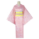 My Happy Marriage Anime Miyo Saimori Women Pink Suit Party Carnival Halloween Cosplay Costume