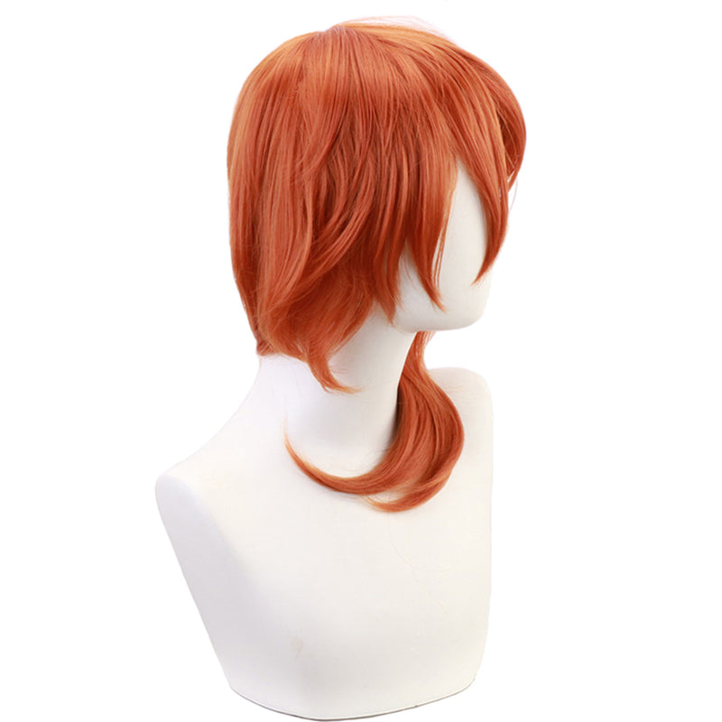 Nakahara Chuuya Cosplay Wig Heat Resistant Synthetic Hair Carnival Halloween Party Props