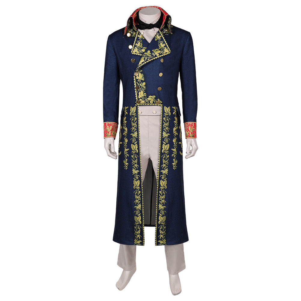 Napoleon 2023 Napoleon Blue Outfit Party Carnival Halloween Cosplay Co