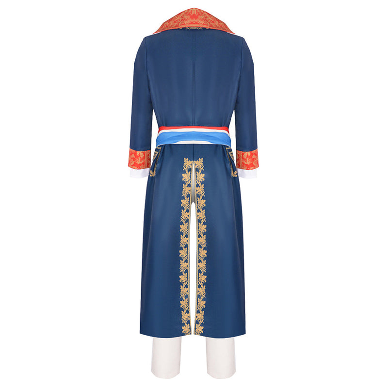 Napoleon 2023 Movie Napoleon Blue Outfit Party Carnival Halloween Cosplay Costume