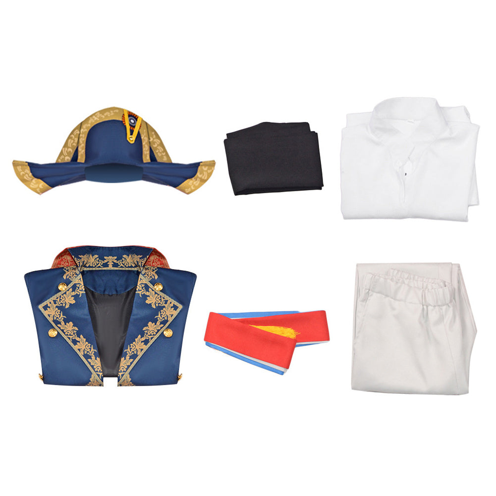 Napoleon 2023 Napoleon Blue Outfit Party Carnival Halloween Cosplay ...
