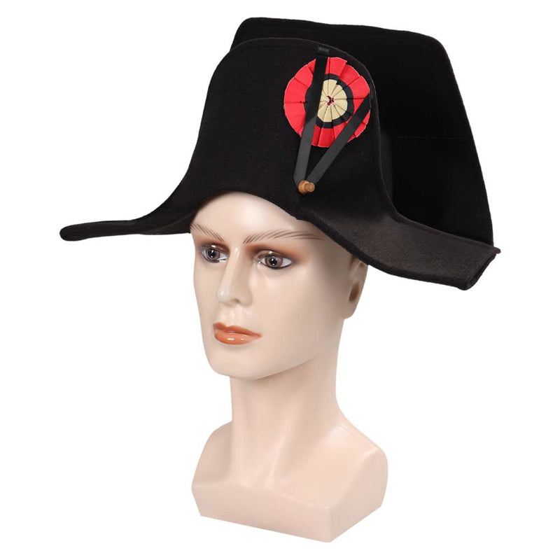 Napoleon France Captain Hat Cap Halloween Carnival Accessories