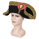 Napoleon Movie Cosplay President Hat Halloween Party Carnival Costume Accessories
