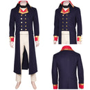 Napoleon Movie Halloween Party Carnival Cosplay Blue Costume