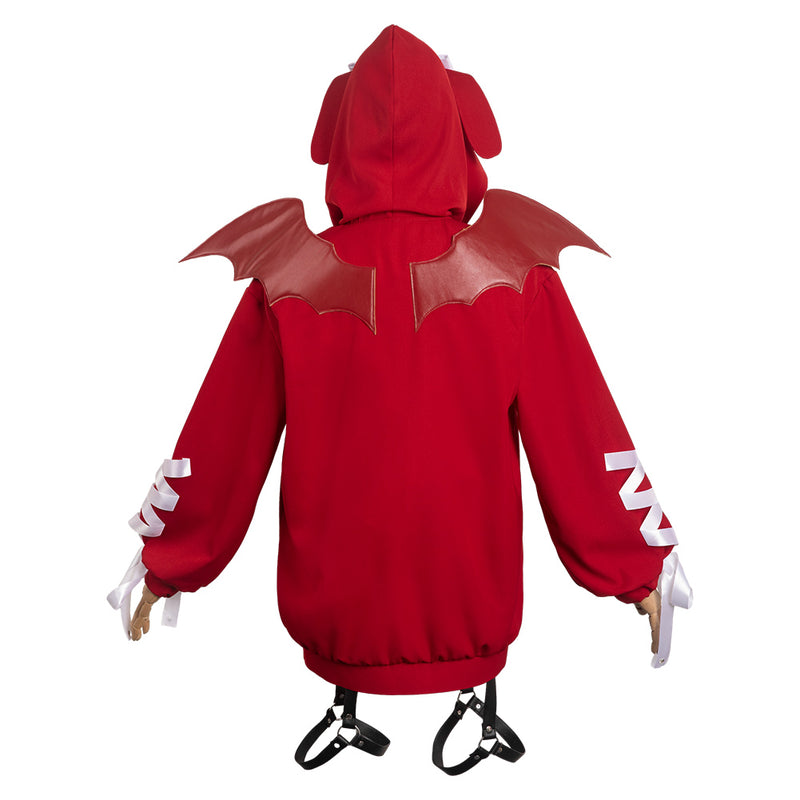 NEEDY GIRL OVERDOSE Ame-Chan KAngel Red Sweater Party Carnival Halloween Game Cosplay Costume