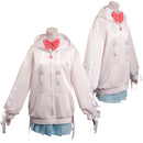 NEEDY GIRL OVERDOSE KAngel Pink Sweater Party Carnival Halloween Game Cosplay Costume