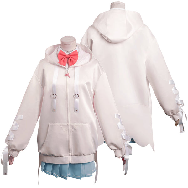 NEEDY GIRL OVERDOSE KAngel Pink Sweater Party Carnival Halloween Game Cosplay Costume