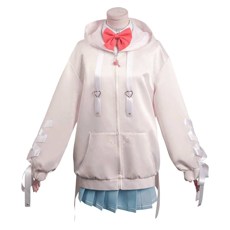 NEEDY GIRL OVERDOSE KAngel Pink Sweater Party Carnival Halloween Game Cosplay Costume