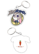 Zootopia Rabbit Judy Keychain Cosplay Accessories - Cossky