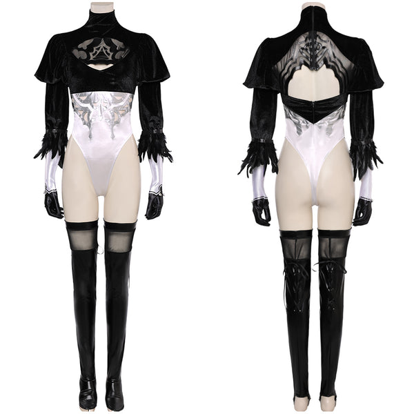 NieR:Automata Game YoRHa No.2 Type B Women Black Sexy Jumpsuit Party Carnival Halloween Cosplay Costume