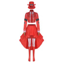 One Piece Anime Belo Betty Women Red Suit Party Carnival Halloween Cosplay Costume