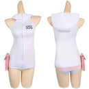 One Piece Anime Egghead Arc Nami Women White Suit Party Carnival Halloween Cosplay Costume