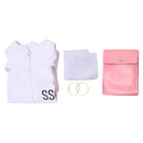 One Piece Anime Egghead Arc Nami Women White Suit Party Carnival Halloween Cosplay Costume