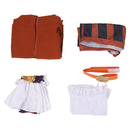 One Piece Anime Jewelry Bonney Women Brown Outfit Party Carnival Halloween Cosplay Costume