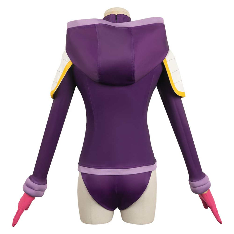 One Piece Anime Jewelry Bonney Women Purple Jumpsuit Party Carnival Halloween Cosplay Costume