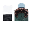 One Piece Anime Kuzan Green Suit Party Carnival Halloween Cosplay Costume