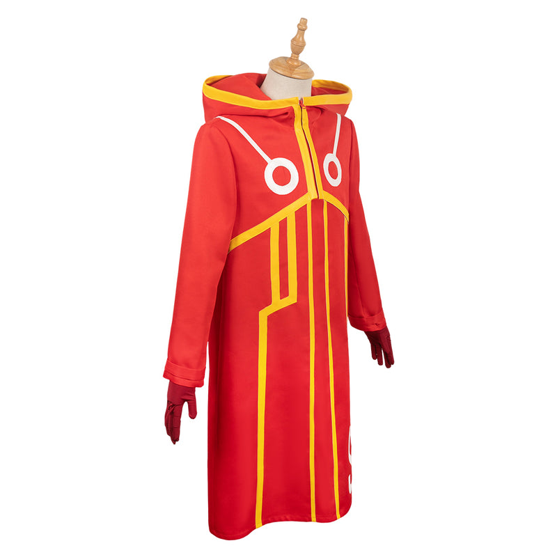 One Piece Anime Luffy Red Suit Party Carnival Halloween Cosplay Costume